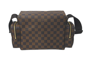 LOUIS VUITTON ルイヴィトン ダミエ リポーター メルヴィール ショルダーバッグ ブラウン 廃番 斜め掛け 鞄 N51126 美品 中古 61248