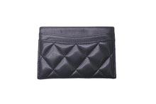 Load image into Gallery viewer, 極美品 CHANEL シャネル ココマーク マトラッセ カードケース 31番台 ラムスキン ソーブラック 中古 61255