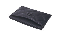 Load image into Gallery viewer, 極美品 CHANEL シャネル ココマーク マトラッセ カードケース 31番台 ラムスキン ソーブラック 中古 61255