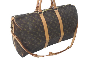 LOUIS VUITTON ルイヴィトン キーポル バンドリエール50 ボストンバッグ モノグラム M41416 美品 中古 61268