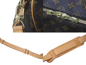 LOUIS VUITTON ルイヴィトン キーポル バンドリエール50 ボストンバッグ モノグラム M41416 美品 中古 61268