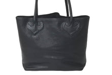 Load image into Gallery viewer, CHROME HEARTS クロムハーツ FSトートバッグセメタリークロスパッチ ダガーチャーム ブラック シルバー925 美品 中古 61277