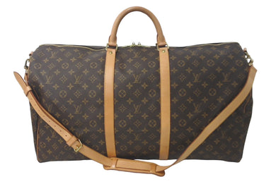 LOUIS VUITTON ルイヴィトン キーポルバンドリエール60 ボストンバッグ M41412 モノグラム 良品 中古 61300