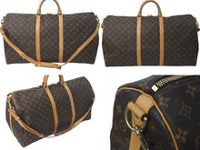 Load image into Gallery viewer, LOUIS VUITTON ルイヴィトン キーポルバンドリエール60 ボストンバッグ M41412 モノグラム 良品 中古 61300