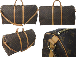 LOUIS VUITTON ルイヴィトン キーポルバンドリエール60 ボストンバッグ M41412 モノグラム 良品 中古 61300