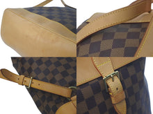 画像をギャラリービューアに読み込む, LOUIS VUITTON ルイヴィトン ダミエ アルルカン リュック 100周年記念限定 N99038 ダミエキャンバス 良品 中古 61306