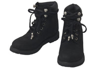 Load image into Gallery viewer, 新品同様品 CHROME HEARTS クロムハーツ × Timberland ティンバーランド コラボ ブーツ ダガー クロスボール サイズ7.5M 中古 61308