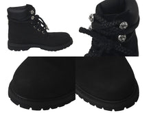 Load image into Gallery viewer, 新品同様品 CHROME HEARTS クロムハーツ × Timberland ティンバーランド コラボ ブーツ ダガー クロスボール サイズ7.5M 中古 61308
