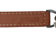 画像をギャラリービューアに読み込む, 新品未使用 GOYARD ゴヤール ショルダーストラップ PM ブラウン レザー シルバー金具 中古 61329