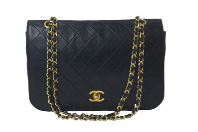 CHANEL シャネル マトラッセ チェーン ショルダーバッグ 初期モデル ０番台 ブラック ココマーク 斜め掛け ロゴ 美品 中古 61331