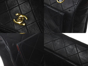 CHANEL シャネル マトラッセ チェーン ショルダーバッグ 初期モデル ０番台 ブラック ココマーク 斜め掛け ロゴ 美品 中古 61331