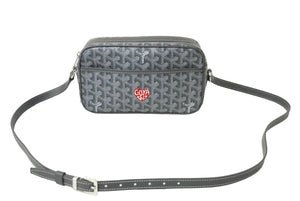 GOYARD ゴヤール カップヴェールPM ショルダーバッグ CAPVE2PMLTY51CL51P マーカージュアート ハート グレー 美品 中古 61371