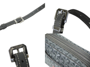 GOYARD ゴヤール カップヴェールPM ショルダーバッグ CAPVE2PMLTY51CL51P マーカージュアート ハート グレー 美品 中古 61371