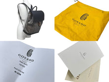 Load image into Gallery viewer, 極美品 GOYARD ゴヤール アルパン バックパックMM ALPIN2MMLTY01CL01P PVCコーティングキャンバス ブラック 中古 61373