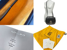 Load image into Gallery viewer, 新品同様 GOYARD ゴヤール サック 233 PM ショルダーバッグ 2WAY ブラック PVC カーフスキン ゴヤール留め金 中古 61374