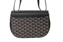 Load image into Gallery viewer, 新品同様 GOYARD ゴヤール サック 233 PM ショルダーバッグ 2WAY ブラック PVC カーフスキン ゴヤール留め金 中古 61374