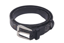 Load image into Gallery viewer, GOYARD ゴヤール フレガット ベルト バックル FREGAT085CL01TY01P 95cm ブラック シルバー金具 美品 中古 61376