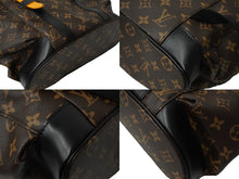 画像をギャラリービューアに読み込む, 極美品 LOUIS VUITTON ルイヴィトン モノグラムマカサー クリストファーPM バックパック M46686 サフランオレンジ 中古 61397