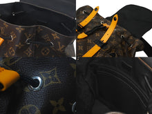 画像をギャラリービューアに読み込む, 極美品 LOUIS VUITTON ルイヴィトン モノグラムマカサー クリストファーPM バックパック M46686 サフランオレンジ 中古 61397