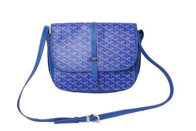 GOYARD ゴヤール ベルヴェデールPM ショルダーバッグ ブルー BELVE3PMLTY10CG10P 美品 中古 61487