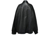 Load image into Gallery viewer, BALENCIAGA バレンシアガ デニムスタイル レザージャケット 23SS サイズS 牛革 ブラック 697776 美品 中古 61505