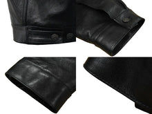 Load image into Gallery viewer, BALENCIAGA バレンシアガ デニムスタイル レザージャケット 23SS サイズS 牛革 ブラック 697776 美品 中古 61505