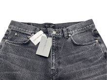 Load image into Gallery viewer, 未使用 BALENCIAGA バレンシアガ フレアデニムパンツ 697829 TBP47 ユニセックス Sサイズ コットン ブラック 中古 61507