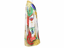Load image into Gallery viewer, GIANNI VERSACE ジャンニ ヴェルサーチ ヴィンテージ シルク 長袖シャツ マルチカラー タグ無し 良好 7274 正規品