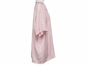 supreme The Persistence of Memory Silk 19SS ピンク 半袖シャツ ダリ L 中古 美品 8768