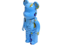 Load image into Gallery viewer, BE@RBRICK ベアブリック バスキア JEAN-MICHEL BASQUIAT フィギュア ホビー サイズ400% 水色 美品 中古 9774