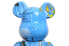 Load image into Gallery viewer, BE@RBRICK ベアブリック バスキア JEAN-MICHEL BASQUIAT フィギュア ホビー サイズ400% 水色 美品 中古 9774