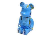 Load image into Gallery viewer, BE@RBRICK ベアブリック バスキア JEAN-MICHEL BASQUIAT フィギュア ホビー サイズ400% 水色 美品 中古 9774