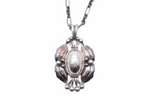 Load image into Gallery viewer, Georg Jensen ジョージジェンセン ネックレス 2000年 イヤーネックレス シルバー925 燻加工 良好 N32689