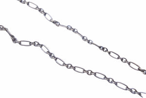 Georg Jensen ジョージジェンセン ネックレス 2000年 イヤーネックレス シルバー925 燻加工 良好 N32689